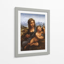 Virgen de la rueca - Leonardo da Vinci | Cuadro decorativo de Canvas Lab