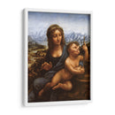 Virgen de la rueca - Leonardo da Vinci | Cuadro decorativo de Canvas Lab
