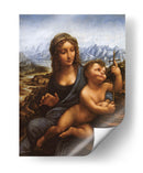 Virgen de la rueca - Leonardo da Vinci | Cuadro decorativo de Canvas Lab