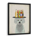 Bichon Frise Beer Lover - Fab Funky | Cuadro decorativo de Canvas Lab