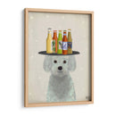 Bichon Frise Beer Lover - Fab Funky | Cuadro decorativo de Canvas Lab