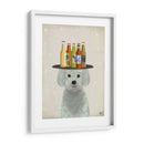Bichon Frise Beer Lover - Fab Funky | Cuadro decorativo de Canvas Lab