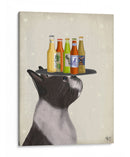 Boston Terrier Beer Lover - Fab Funky | Cuadro decorativo de Canvas Lab
