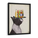 Boston Terrier Beer Lover - Fab Funky | Cuadro decorativo de Canvas Lab