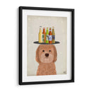 Labradoodle Gold Beer Lover - Fab Funky | Cuadro decorativo de Canvas Lab