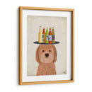 Labradoodle Gold Beer Lover - Fab Funky | Cuadro decorativo de Canvas Lab