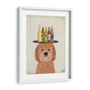 Labradoodle Gold Beer Lover - Fab Funky | Cuadro decorativo de Canvas Lab