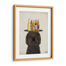 Labradoodle Black Beer Lover - Fab Funky | Cuadro decorativo de Canvas Lab