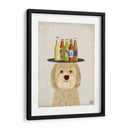 Labradoodle Blonde Beer Lover - Fab Funky | Cuadro decorativo de Canvas Lab