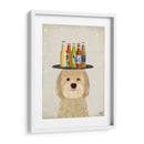 Labradoodle Blonde Beer Lover - Fab Funky | Cuadro decorativo de Canvas Lab