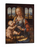 Virgen del clavel - Leonardo da Vinci | Cuadro decorativo de Canvas Lab