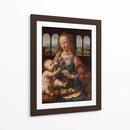 Virgen del clavel - Leonardo da Vinci | Cuadro decorativo de Canvas Lab
