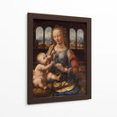 Virgen del clavel - Leonardo da Vinci | Cuadro decorativo de Canvas Lab