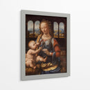 Virgen del clavel - Leonardo da Vinci | Cuadro decorativo de Canvas Lab