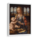 Virgen del clavel - Leonardo da Vinci | Cuadro decorativo de Canvas Lab