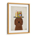 Labradoodle Brown Beer Lover - Fab Funky | Cuadro decorativo de Canvas Lab