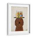 Labradoodle Brown Beer Lover - Fab Funky | Cuadro decorativo de Canvas Lab