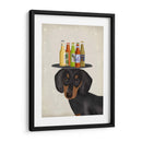 Amante De La Cerveza Dachshund - Fab Funky | Cuadro decorativo de Canvas Lab