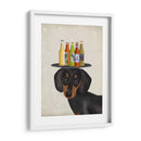 Amante De La Cerveza Dachshund - Fab Funky | Cuadro decorativo de Canvas Lab