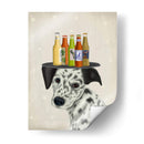 Amante De La Cerveza Dalmatiana - Fab Funky | Cuadro decorativo de Canvas Lab