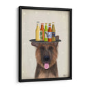 Amante De La Cerveza Del Pastor Alemán - Fab Funky | Cuadro decorativo de Canvas Lab