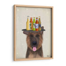 Amante De La Cerveza Del Pastor Alemán - Fab Funky | Cuadro decorativo de Canvas Lab