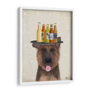 Amante De La Cerveza Del Pastor Alemán - Fab Funky | Cuadro decorativo de Canvas Lab