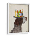 Alemán Puntero De Pelo Corto Helado Helado Cerveza Amante - Fab Funky | Cuadro decorativo de Canvas Lab