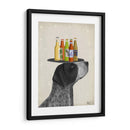 Helado De Puntero De Pelo Corto Alemán, Amante De La Cerveza Negra - Fab Funky | Cuadro decorativo de Canvas Lab