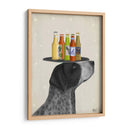 Helado De Puntero De Pelo Corto Alemán, Amante De La Cerveza Negra - Fab Funky | Cuadro decorativo de Canvas Lab