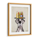 Great Dane Harlequin Cerveza Amante - Fab Funky | Cuadro decorativo de Canvas Lab