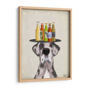 Great Dane Harlequin Cerveza Amante - Fab Funky | Cuadro decorativo de Canvas Lab