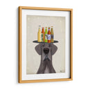 Great Dane Blue Beer Lover - Fab Funky | Cuadro decorativo de Canvas Lab