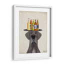 Great Dane Blue Beer Lover - Fab Funky | Cuadro decorativo de Canvas Lab