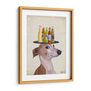 Greyhound Tan Beer Lover - Fab Funky | Cuadro decorativo de Canvas Lab