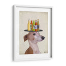 Greyhound Tan Beer Lover - Fab Funky | Cuadro decorativo de Canvas Lab