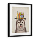 Husky 1 Cerveza Amante - Fab Funky | Cuadro decorativo de Canvas Lab