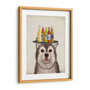 Husky 1 Cerveza Amante - Fab Funky | Cuadro decorativo de Canvas Lab