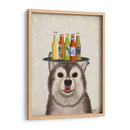 Husky 1 Cerveza Amante - Fab Funky | Cuadro decorativo de Canvas Lab