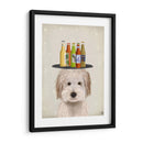 Labradoodle Crema Cerveza Amante - Fab Funky | Cuadro decorativo de Canvas Lab