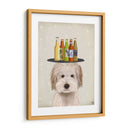 Labradoodle Crema Cerveza Amante - Fab Funky | Cuadro decorativo de Canvas Lab