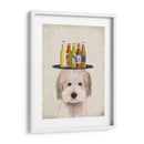 Labradoodle Crema Cerveza Amante - Fab Funky | Cuadro decorativo de Canvas Lab