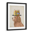 Labradoodle Gold 2 Beer Lover - Fab Funky | Cuadro decorativo de Canvas Lab