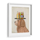 Labradoodle Gold 2 Beer Lover - Fab Funky | Cuadro decorativo de Canvas Lab