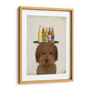 Labradoodle Marrón 1 Amante De La Cerveza - Fab Funky | Cuadro decorativo de Canvas Lab