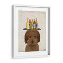 Labradoodle Marrón 1 Amante De La Cerveza - Fab Funky | Cuadro decorativo de Canvas Lab