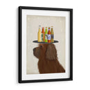 Labradoodle Marrón 2 Cerveza Amante - Fab Funky | Cuadro decorativo de Canvas Lab
