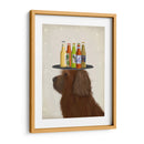 Labradoodle Marrón 2 Cerveza Amante - Fab Funky | Cuadro decorativo de Canvas Lab