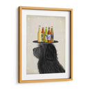 Labradoodle Negro 2 Cerveza Amante - Fab Funky | Cuadro decorativo de Canvas Lab