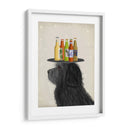Labradoodle Negro 2 Cerveza Amante - Fab Funky | Cuadro decorativo de Canvas Lab